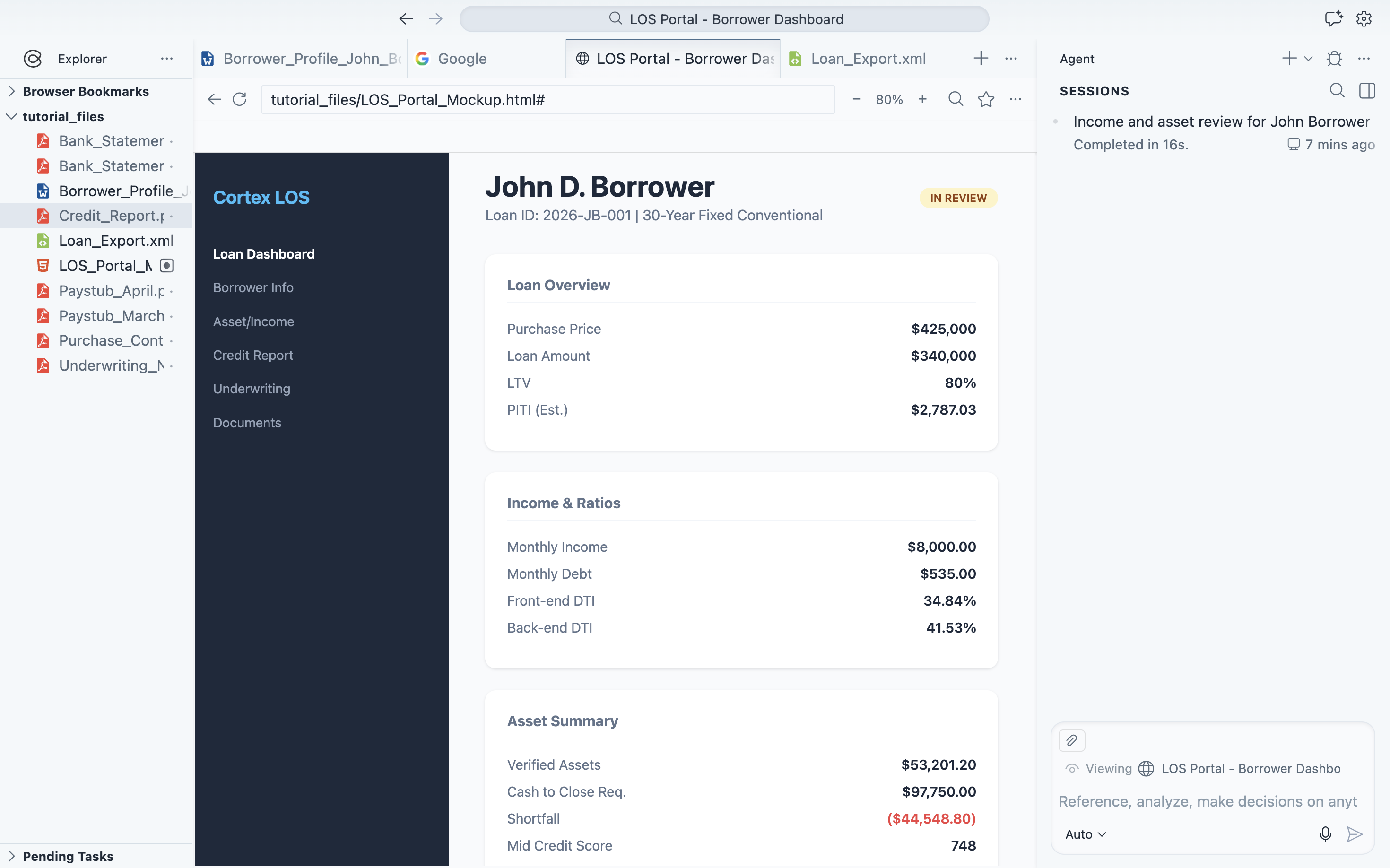 Update Encompass / LendingPad and generate MISMO XML